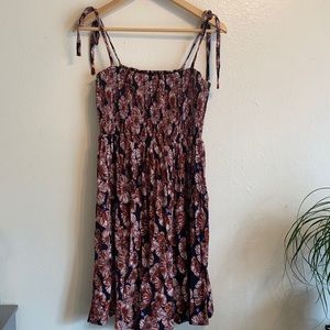Forget 21 Stappy Floral Sundress with Pockets